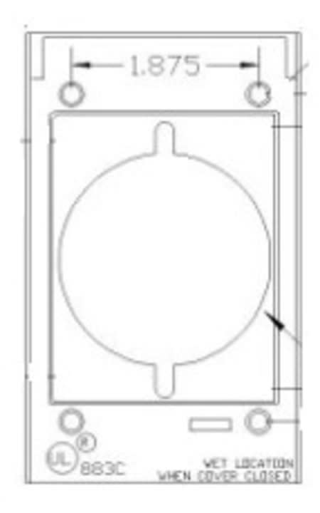 30535 weatherproof cover with lock hasp 1 gang ran 30535 weatherproof cover with lock hasp 1 gang ran