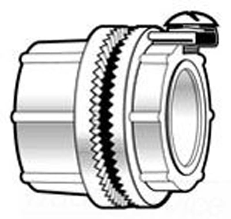 Myers STG-4 Insulated Grounding Hub; 1-1/4 Inch, Zinc Myers STG-4 Insulated Grounding Hub; 1-1/4 Inch, Zinc