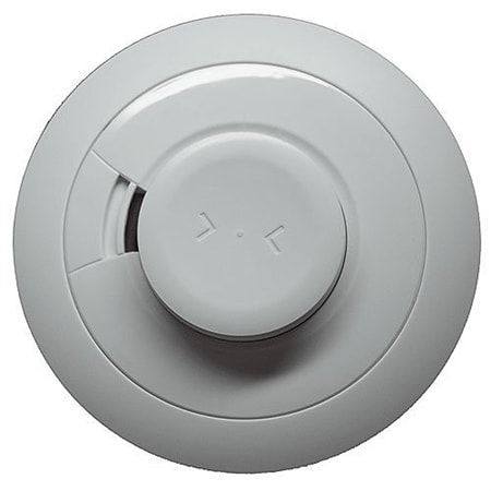 alula RE214T Smoke Alarm, 2GIG Compatible Smoke and Heat Detector