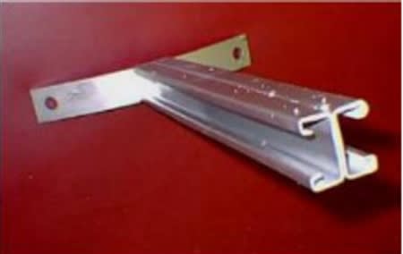 sos18 18 hot dip galvanized pole standoff crescent