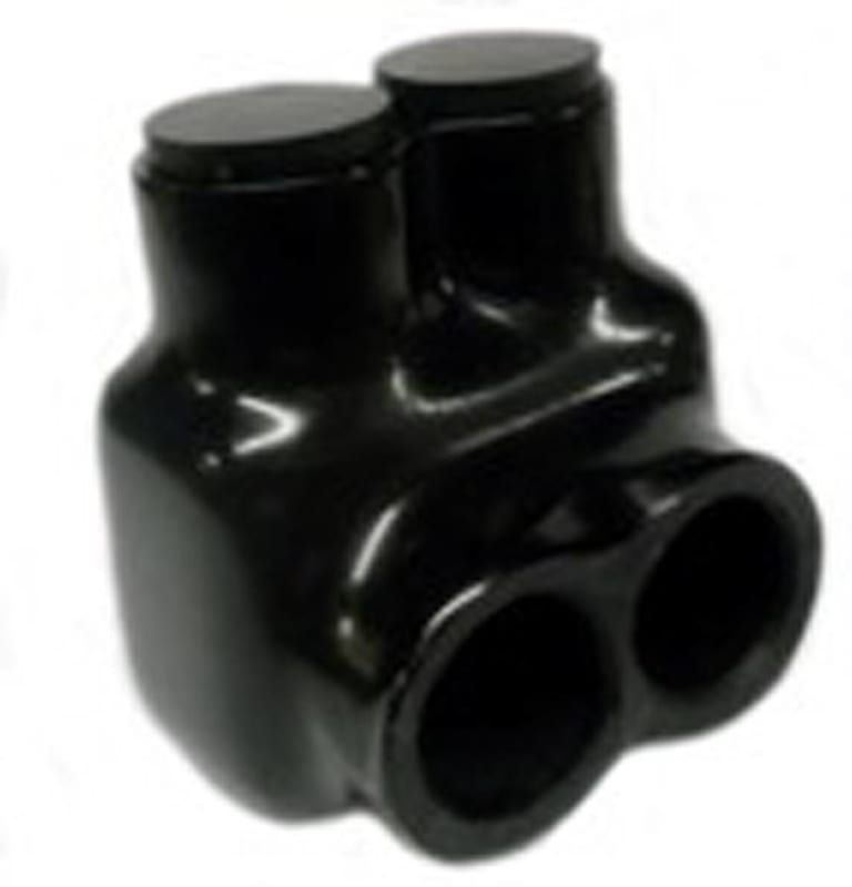 NSI Tork IT-250 Insulated Cable Connector, 2 Side Entry, 6 AWG to 250 MCM, AL/CU