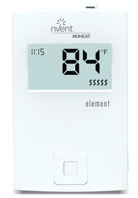 NuHeat AC0057 ELEMENT Thermostat, 15A, Energy use Monitoring