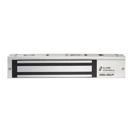 Alarm Controls Maglock, 600LB, LED, MBS, DSS, 12/24VDC, Single, Aluminum
