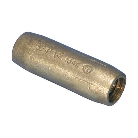 cr34 ground rod threaded coupler copper 34