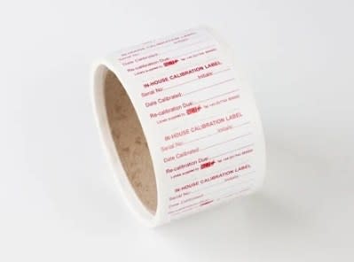 ACT Meters LB1 Calibration Labels