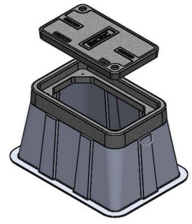 13241717 underground enclosure 13 x 24 x 18 polyme 13241717 underground enclosure 13 x 24 x 18 polyme
