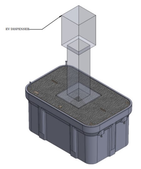 pha304824h00030100 concrete enclosure with ev disp