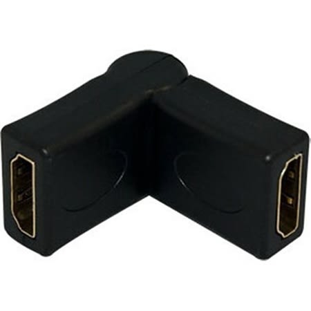 Legrand - On-Q HDMI Hinged Coupler, Gold Plated High Speed HDMI Female Coupler