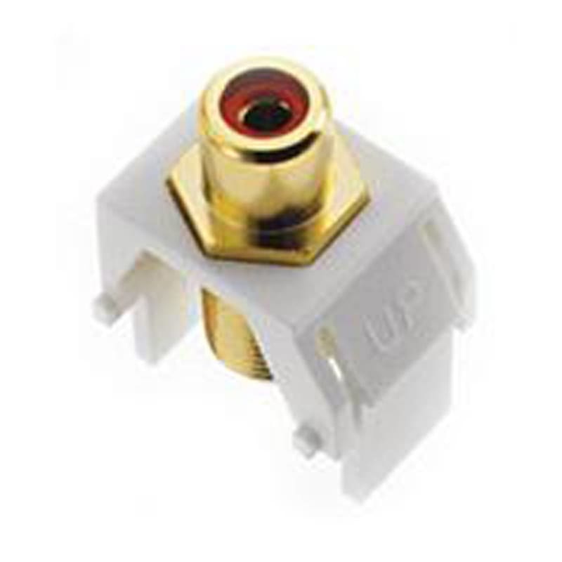 ON Q / LEGRAND On Q / Legrand RED RCA TO F-CONNECTOR LT.ALMD - H4-WP3462LA