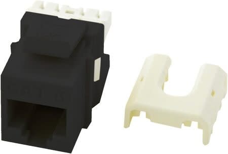 Legrand - On-Q WP3476BK RJ45 Cat6 QC Keystone Insert, Black