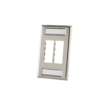 403stj14 faceplate six port ss
