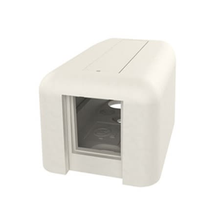 404hdj1 hdj surface mount box single port white