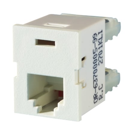 6370000599 tracjack6p6c110usoc wiremold ivory
