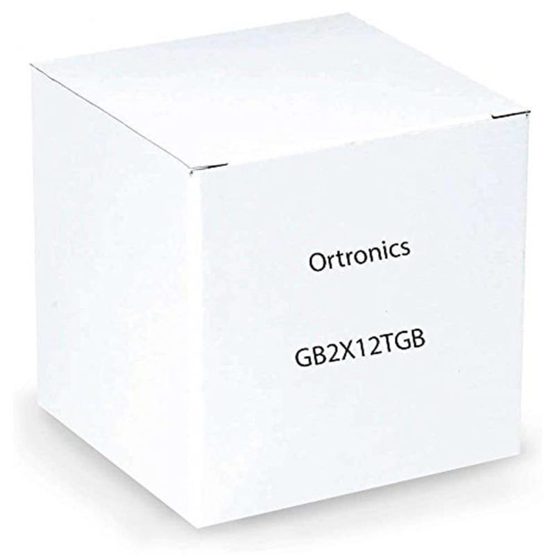 Ortronics OR-GB2X12TGB Bus Bar, 1/4"