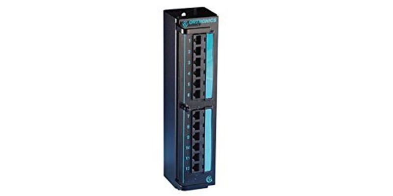 Ortronics OR-PMP61289 12 Port Clarity Universal Wall Bracket, Cat 6