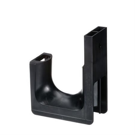 Panduit JP2W-L20 Wall Mount J-Pro J-Hook, 1/4" (M6) Mounting Hole, Nylon 6.6