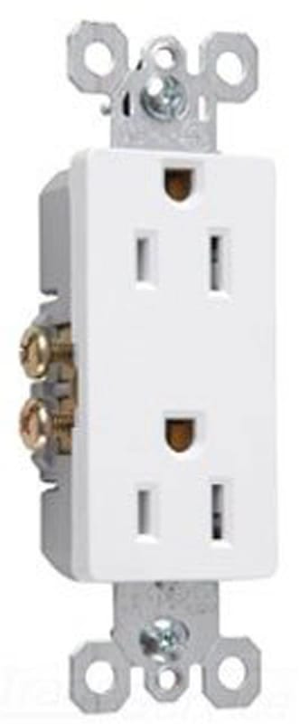 Pass ; Seymour 885-W Sierraplex ; tradeMaster ; Decorator Duplex Receptacle Pass ; Seymour 885-W Sierraplex ; tradeMaster ; Decorator Duplex Receptacle