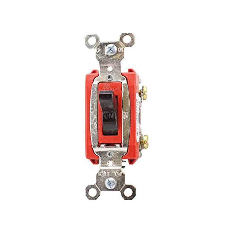Pass & Seymour PS20AC1 Industrial Extra Heavy Duty Spec Grade Toggle Switch 1-Pole, Brown Pass & Seymour PS20AC1 Industrial Extra Heavy Duty Spec Grade Toggle Switch 1-Pole, Brown