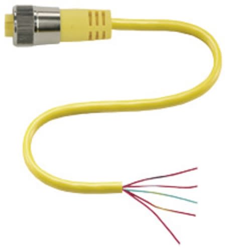 v95gye10mpvc22 single cordset female 78 5pin 10m