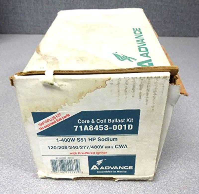 Philips Advance 71A8453001D (1) 400 Watt Sodium Lamp Magnetic HID Ballast Kit Philips Advance 71A8453001D (1) 400 Watt Sodium Lamp Magnetic HID Ballast Kit