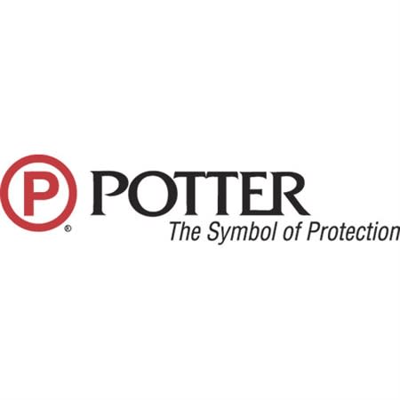 Potter MAS-MP Mounting Plate for Manual Station 3001012, Includes Abort Switch and Backbox for Selected RMS Pullstations