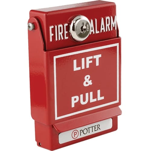 Potter PAD100-PSDA Dual Action Addressable Pull Station
