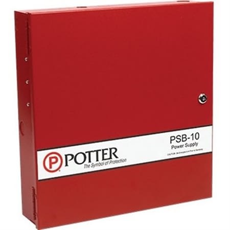 Potter PSB-10 Bulk Power Supply, 10A, 24VDC