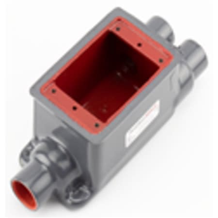 prfdcc2 fdcc device box 1gang 34 pvc coated steel