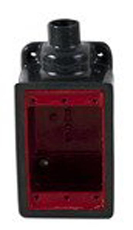 Plasti-Bond PRFS1 FD Device Box, FS Type, 1-Gang, 1/2", PVC Coated Steel
