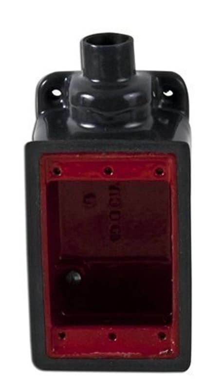 Plasti-Bond PRFS2 FD Device Box, FS Type, 1-Gang, 3/4", PVC Coated Steel