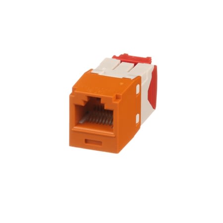 cj5e88tgor snapin connector cat 5e+ minicom tx5e u