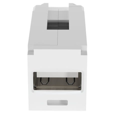 cmusbaawh minicom® usb coupler 20 white