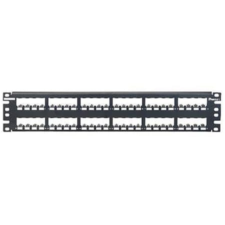 cp48bly minicom® patch panel 48 port 2 ru black
