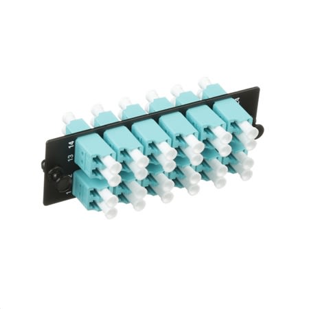 fap12waqdlcz opticom® fiber adapter panel om4 12 l