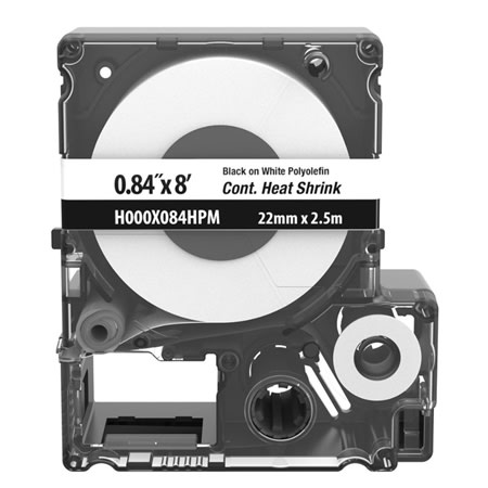 h000x084hpm heatshrink label cassette polyolefin w h000x084hpm heatshrink label cassette polyolefin w