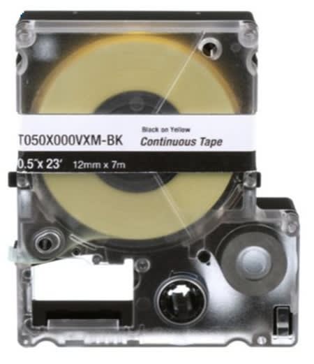 t100x000vxmbk mp cassette vinyl 1x23' blackyellow