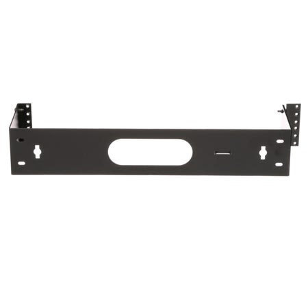 wbh2 wall bracket hinged 2ru blk