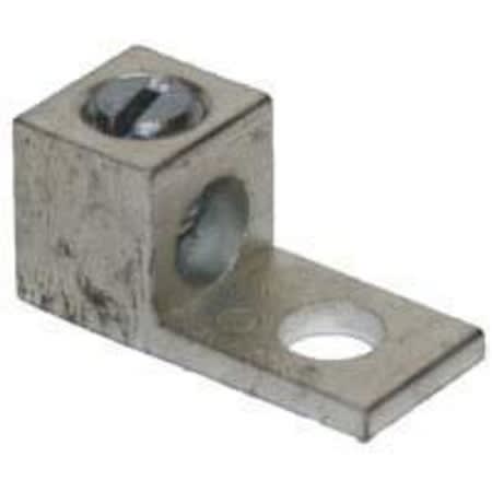 LA2 Mechanical Lug, Aluminum, 1-Conductor, 14 - 2 AWG LA2 Mechanical Lug, Aluminum, 1-Conductor, 14 - 2 AWG