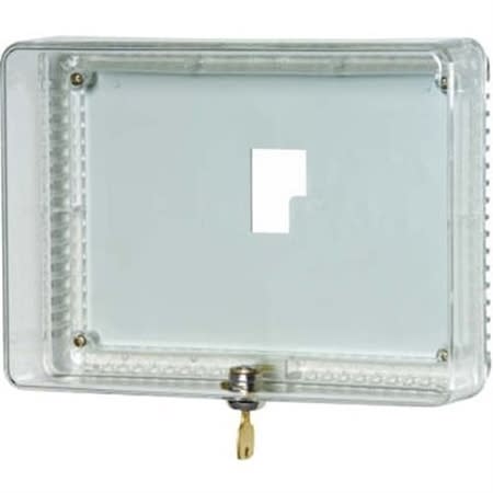 Honeywell TG512A1009/U Large Universal Thermostat Guard, Clear Cover