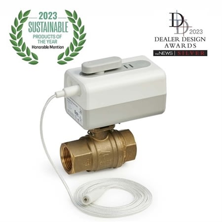 Resideo VWS02Y-1 Wi-Fi Actuator with 1/2" NPT Ball Valve