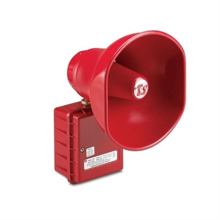 Federal-Signal 314GCX-024R Selectone 24VDC High-Power Hazardous Location UL Red