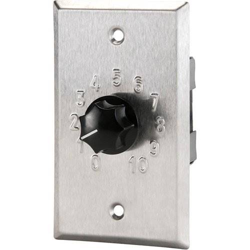 Quam QC101 100W 25/70V Attenuator Single Gang