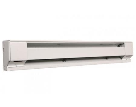 2546nw 1500w 240v baseboard heater 6ft navaho whit