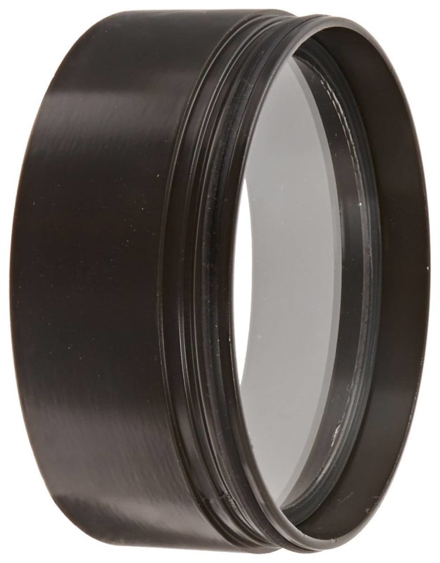 RAB Lighting HH1A H System Hood, Aluminum, 5-5/8" Diameter x 2-1/4" Height