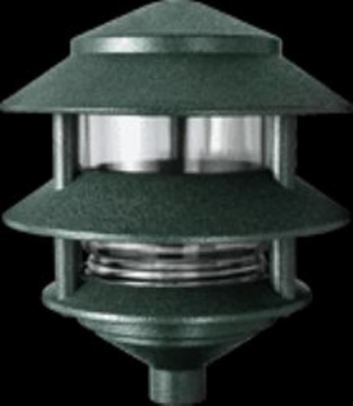 RAB Lighting LL322VG Incandescent 3 Tier Lawn Light, A-19 Type, 75W Power RAB Lighting LL322VG Incandescent 3 Tier Lawn Light, A-19 Type, 75W Power