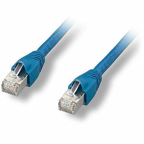 Comprehensive CAT6A-25BLU CAT6A Shielded Patch Cable, 25' (7.6m), Blue