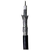 ADI PRO RN-70016608 RG6 CCS Quad-Shielded CATV Cable, 500' Reel Box, White