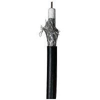 ADI PRO RN-7002508 RG6 CCS Dual-Shielded CATV Cable, 500' Pull Box, Black