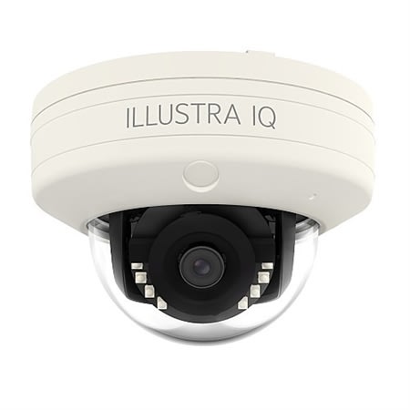 Illustra IPS08-C10-OIA4 Pro Gen4 8MP Turret Camera, 4.5mm Fixed Lens, IR, IP66/67, IK10, White