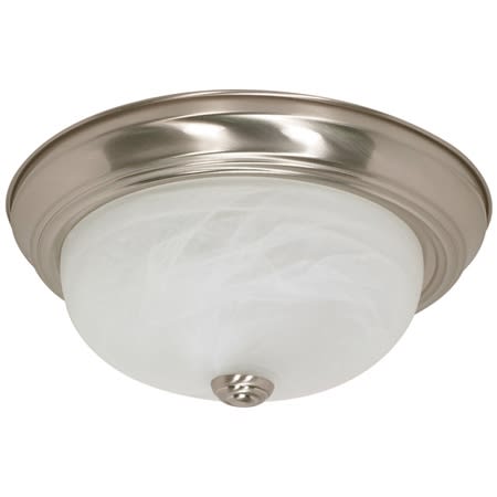 60198 2light 13 flush fixture brushed nickel 60198 2light 13 flush fixture brushed nickel